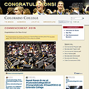 Commencement web page